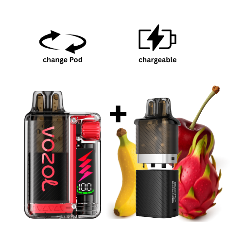 Vozol Vista Kit Dragon Fruit Banana Cherry