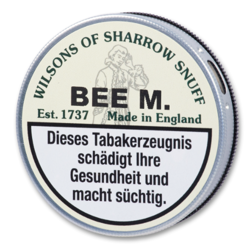 Wilsons Bee M. Snuff Schnupftabak 5g Tap Tin