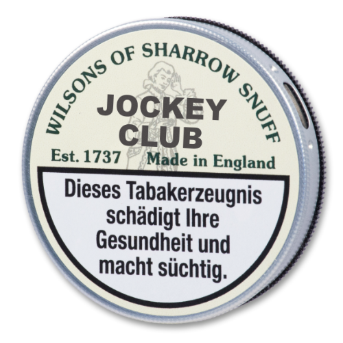 Wilsons Jockey Club Snuff Schnupftabak 5g Tap Tin