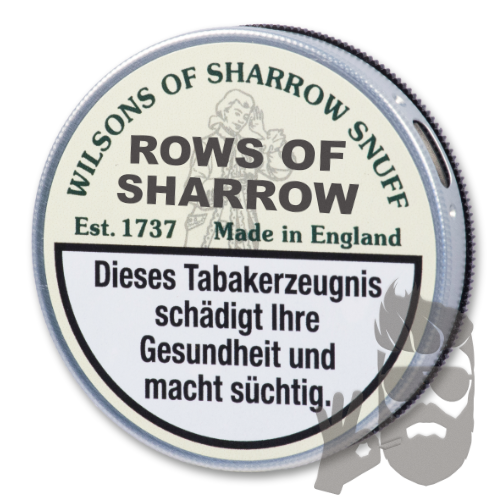 Wilsons Rows of Sharrow Snuff Schnupftabak 5g Tap Tin