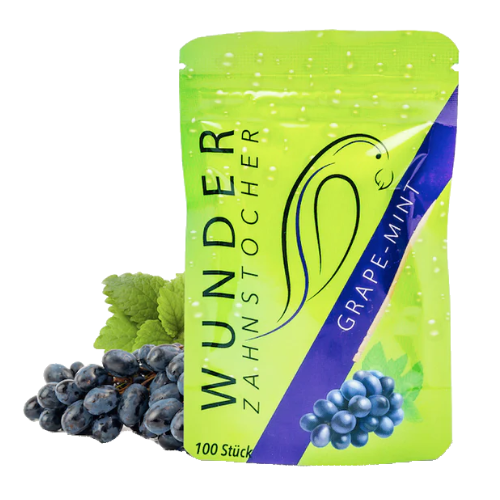 Wunder Zahnstocher Traube Minze Refill (100 Stk.)