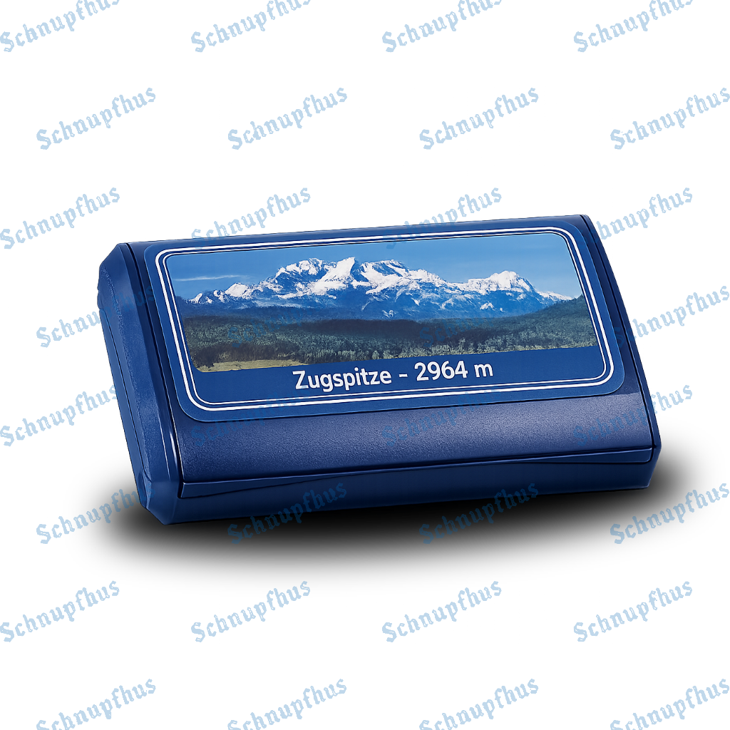 Pöschl Nachfüllbox Motiv Zugspitze leer 15g