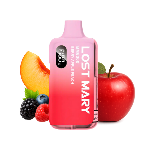 Lost Mary BM 6000 Vape Kit Berry Apple Peach