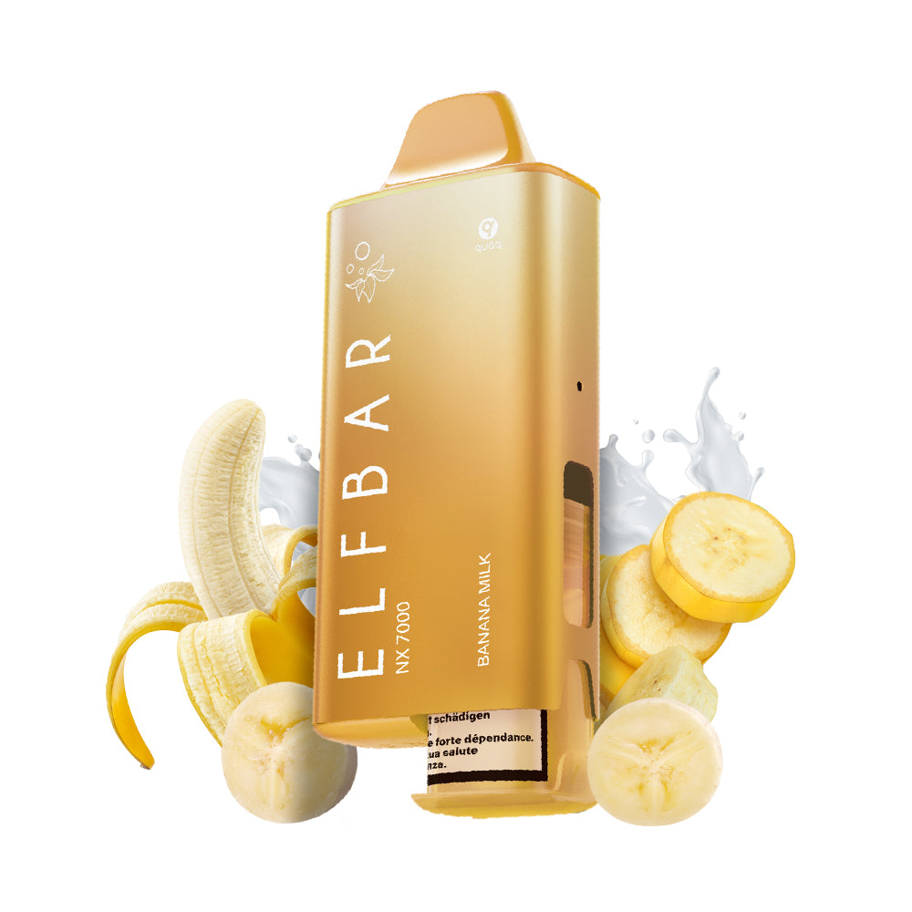 Elfbar NX7000 Vape Kit Banana Milk