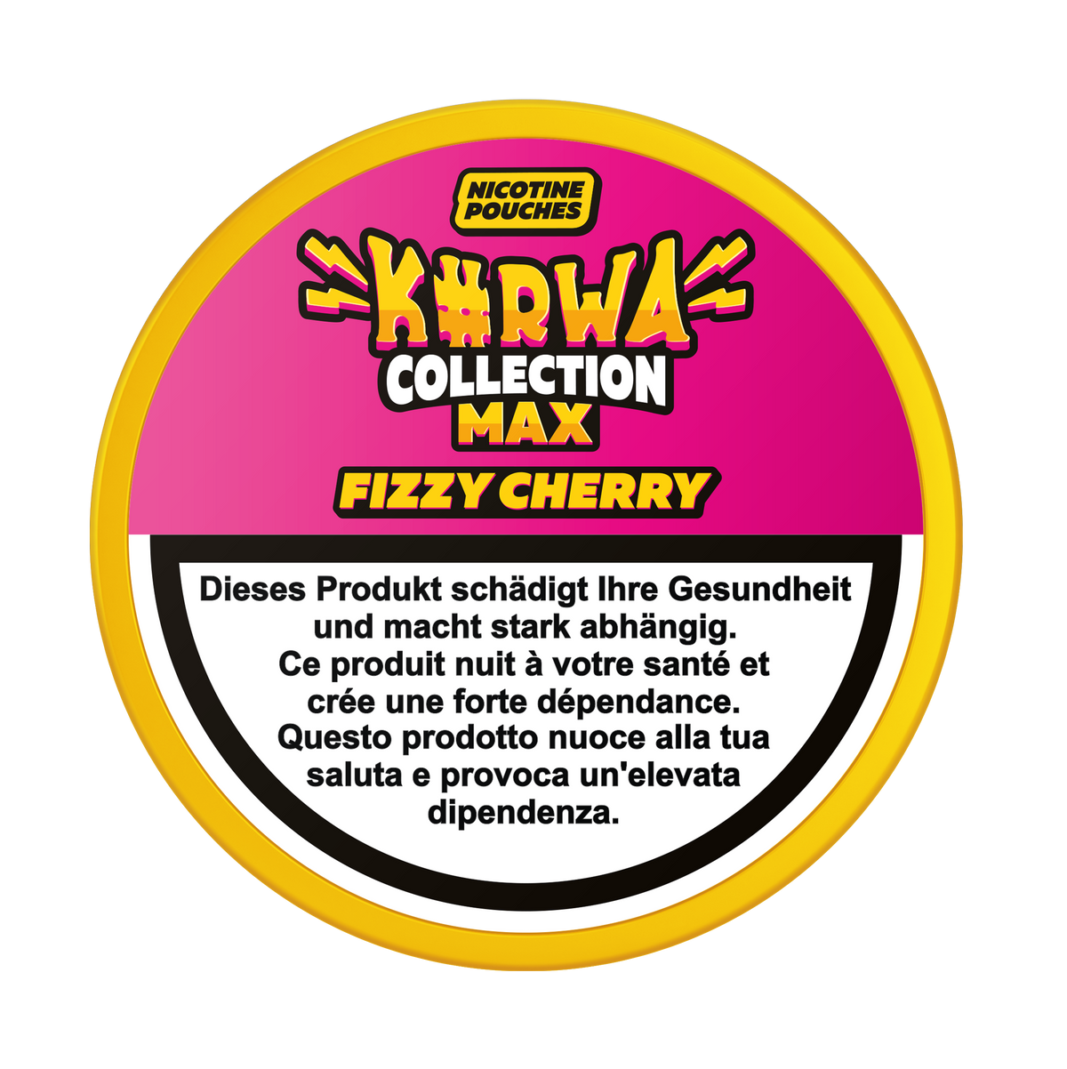 Kurwa Snus Collection Max Fizzy Cherry