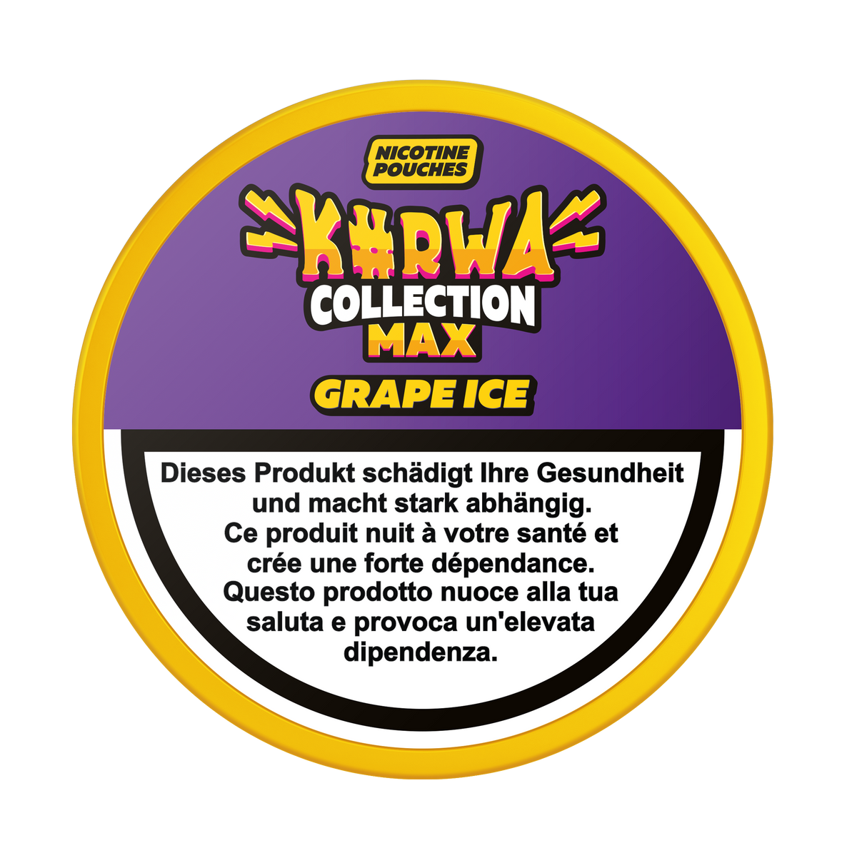 Kurwa Snus Collection Max Grape Ice