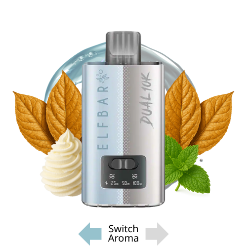 Elfbar Dual 10K Vape Kit Tobacco Edition