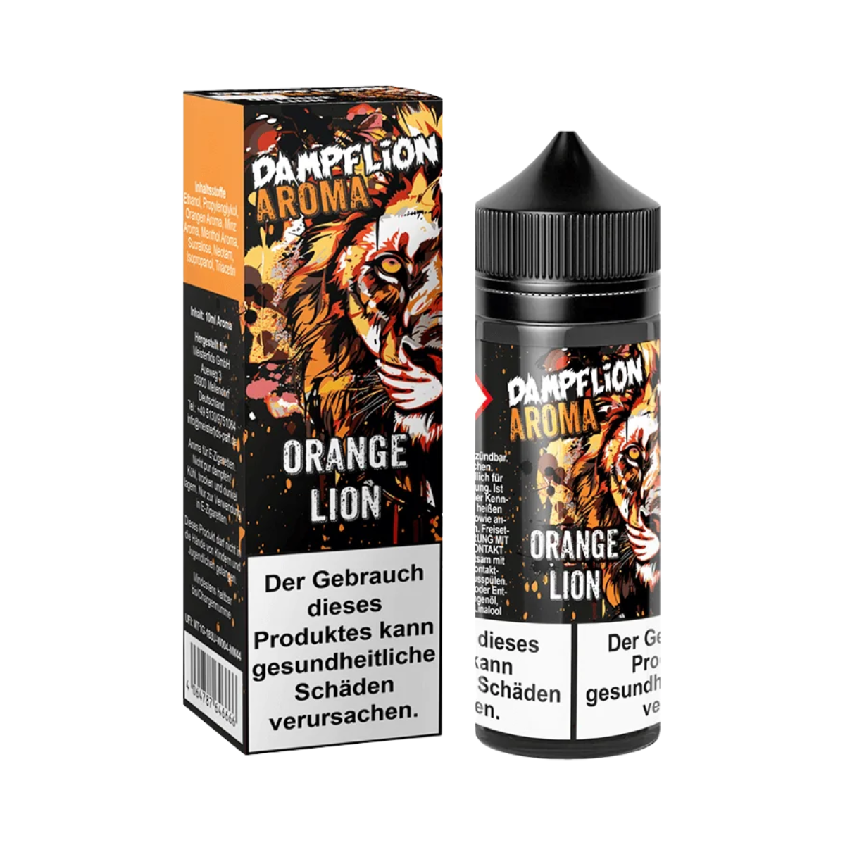 Dampflion Checkmate Orange Lion 10ml Longfill