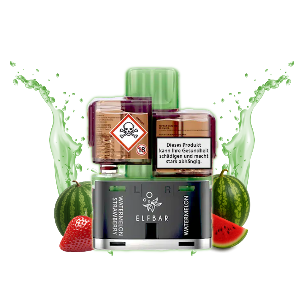 Elfbar Dual 10K Vape Pod Watermelon Edition