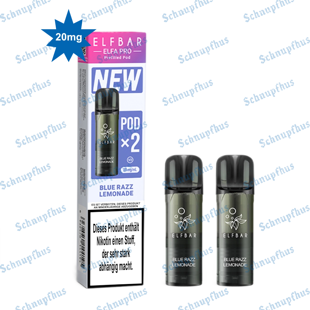 Elfbar Elfa Pro Pods 2 Stück | Blue Razz Lemonade
