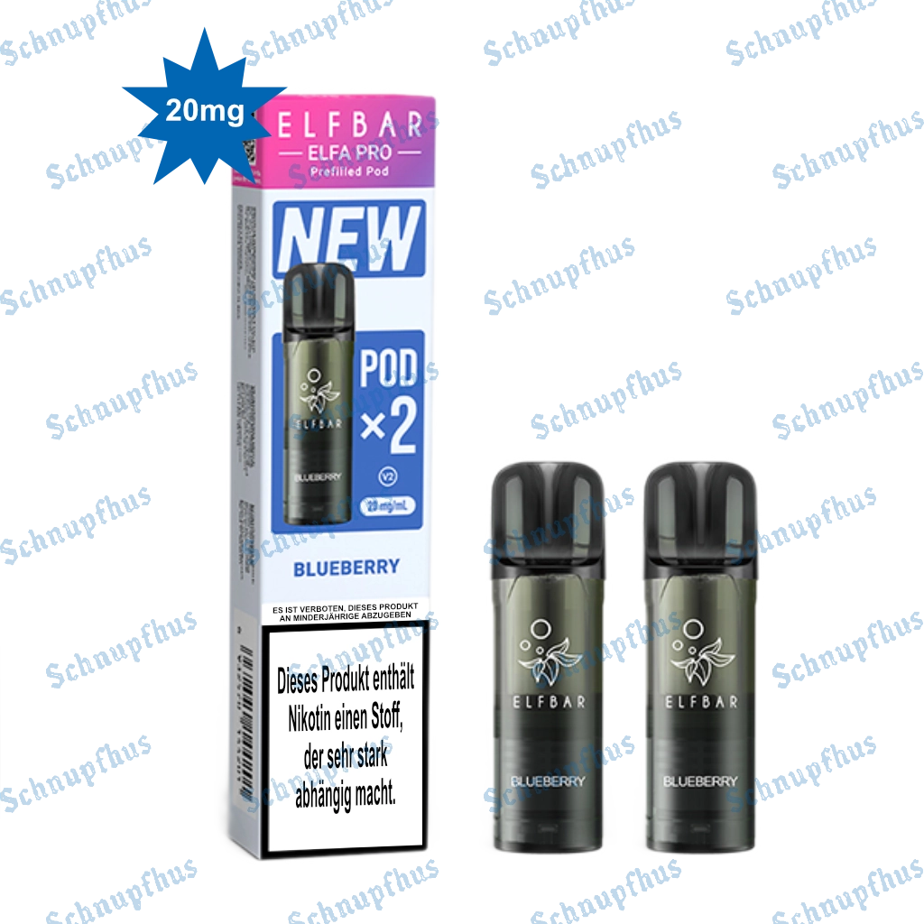 Elfbar Elfa Pro Pods 2 Stück | Blueberry