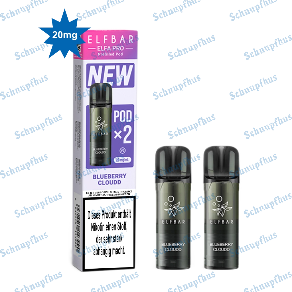 Elfbar Elfa Pro Pods 2 Stück | Blueberry Cloudd