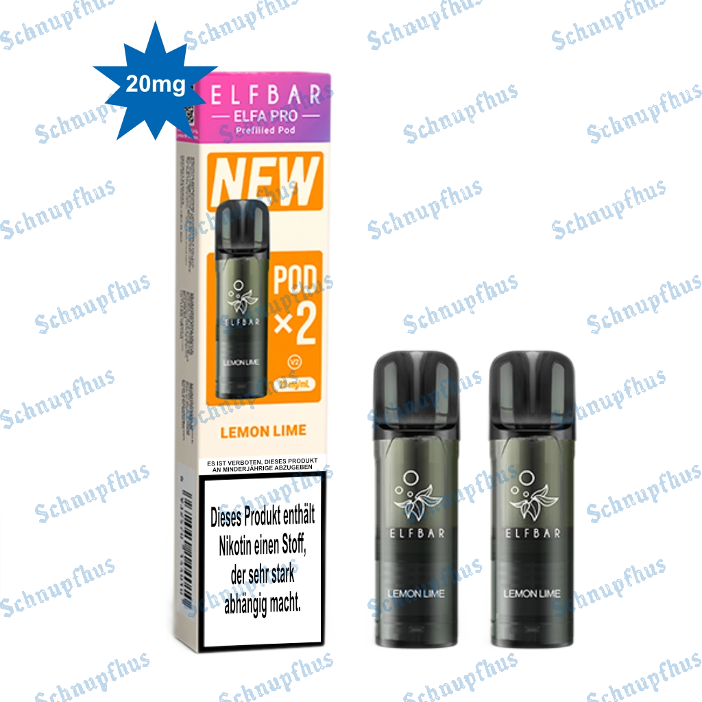 Elfbar Elfa Pro Pods 2 Stück | Lemon Lime