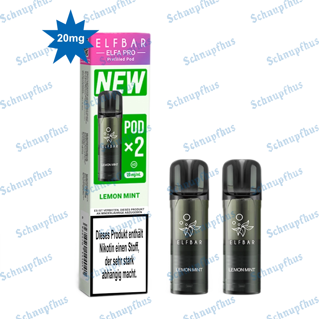 Elfbar Elfa Pro Pods 2 Stück | Lemon Mint