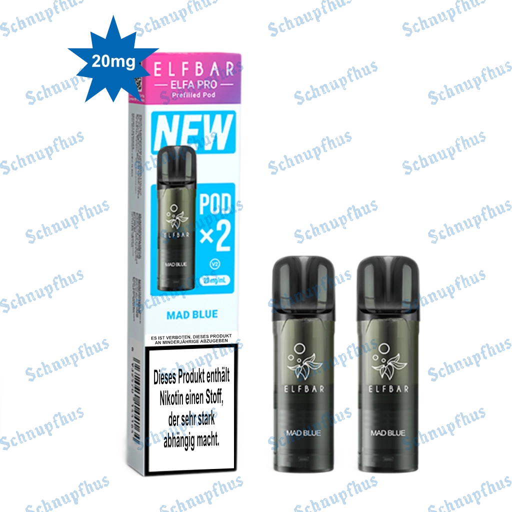 Elfbar Elfa Pro Pods 2 Stück | Mad Blue