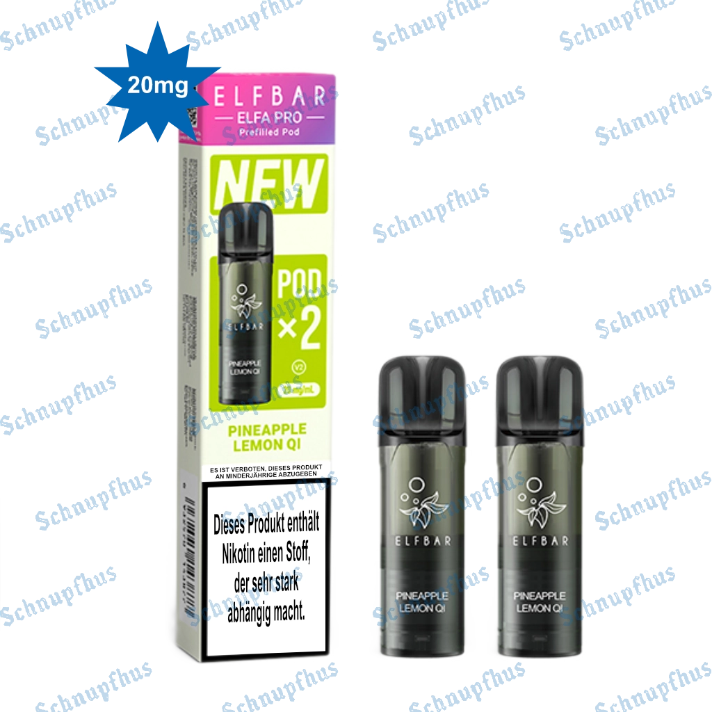Elfbar Elfa Pro Pods 2 Stück | Pineapple Lemon Qi