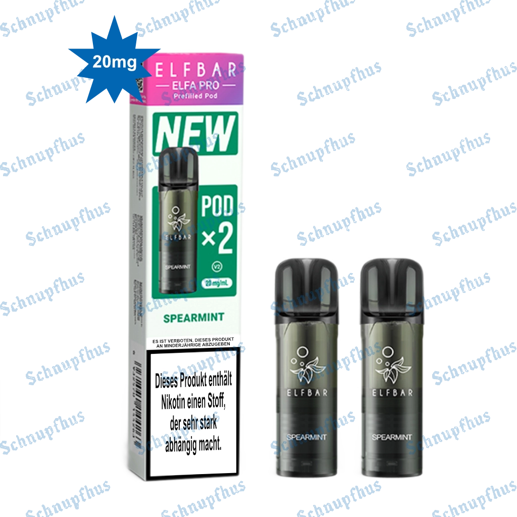 Elfbar Elfa Pro Pods 2 Stück | Spearmint