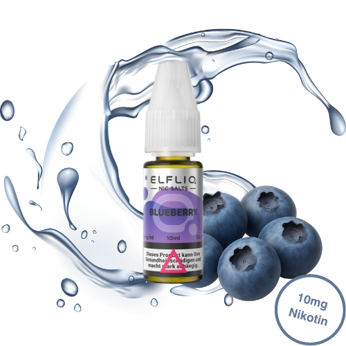 Elfbar - Elfliq Nikotinsalz Blueberry (10mg/ml)