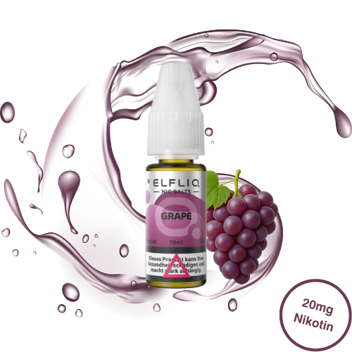 Elfbar - Elfliq Nikotinsalz Grape (20mg/ml)