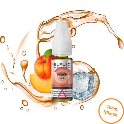 Elfbar - Elfliq Nikotinsalz Peach Ice (10mg/ml)