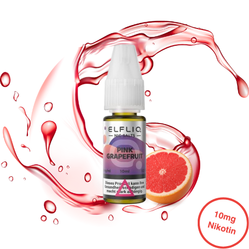 Elfbar - Elfliq Nikotinsalz Pink Grapefruit (10mg/ml)
