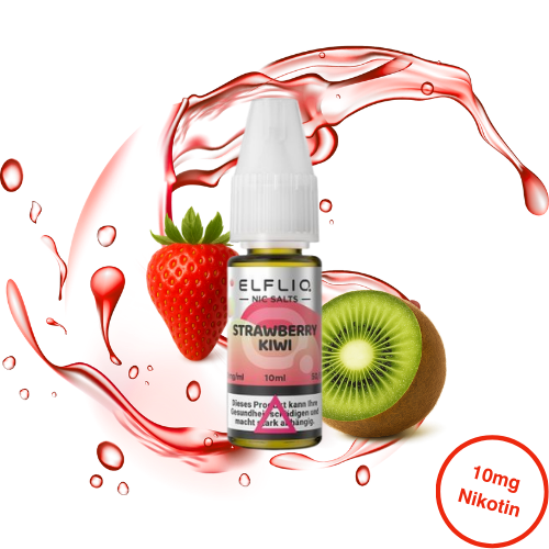Elfbar - Elfliq Nikotinsalz Strawberry Kiwi (10mg/ml)