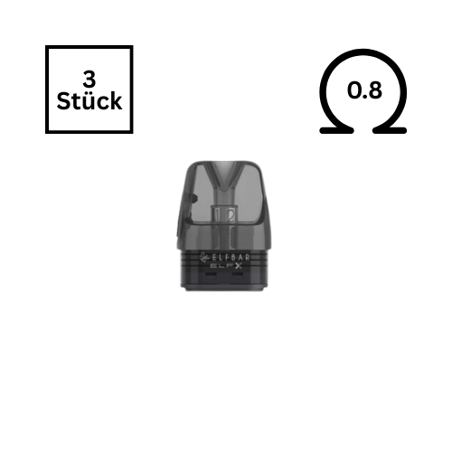 Elfbar Elfx Dual Mesh Nachfüllbare Pods 0.8Ω