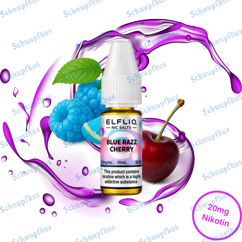 Elfbar - Elfliq Nikotinsalz Blue Razz Cherry (20mg/ml)