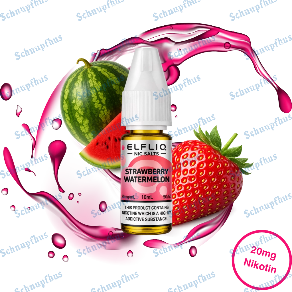 Elfbar - Elfliq Nikotinsalz Strawberry Watermelon (20mg/ml)