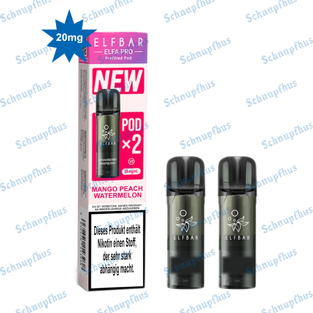 Elfbar Elfa Pro Pods 2 Stück | Mango Peach Watermelon