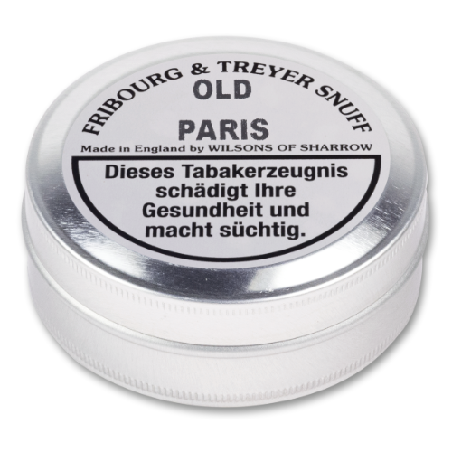 Fribourg & Treyer Old Paris Snuff Schnupftabak 20g Tap Tin