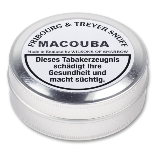 Fribourg & Treyer Macouba Snuff Schnupftabak 20g Tap Tin
