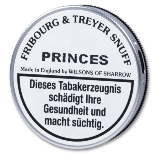 Fribourg & Treyer Princes Snuff Schnupftabak 5g Tap Tin