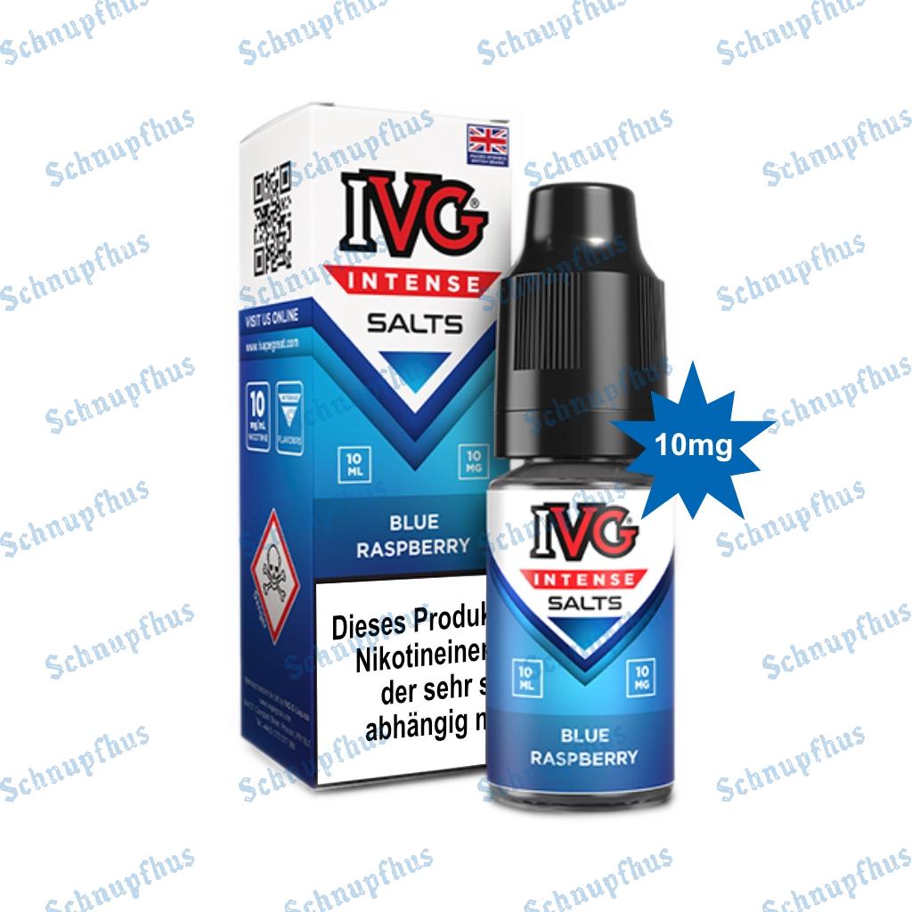 IVG Intense Nic Salts (10mg) 10ml Blue Raspberry