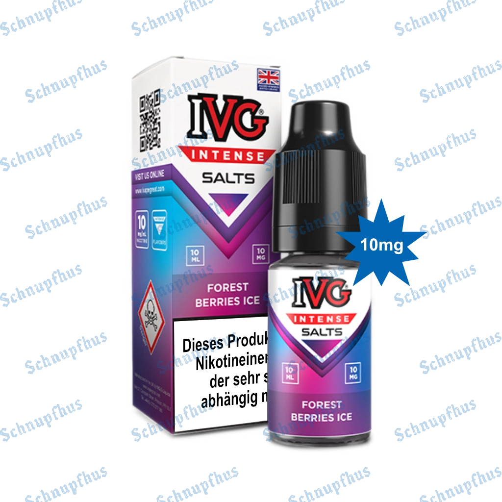 IVG Intense Nic Salts (10mg) 10ml Forest Berries Ice