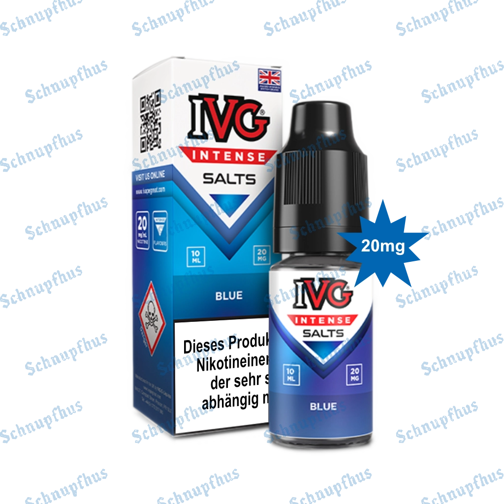 IVG Intense Nic Salts (20mg) 10ml Blue