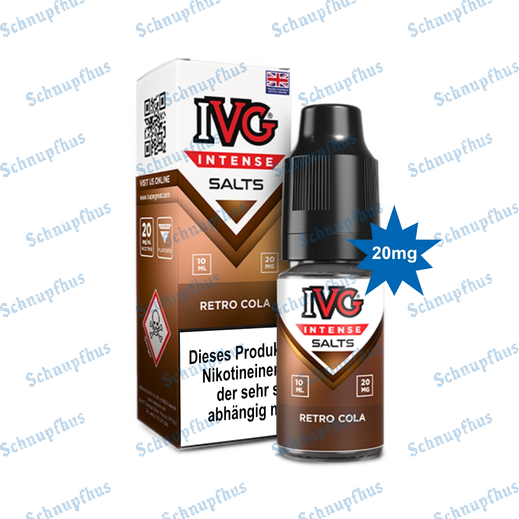 IVG Intense Nic Salts (20mg) 10ml Retro Cola