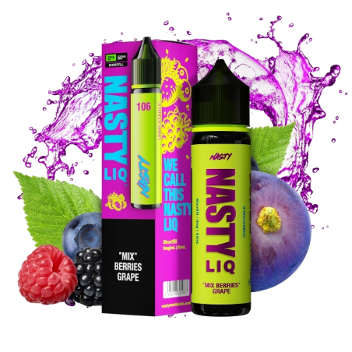 Nasty Shortfill Mix Berries Grape