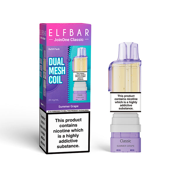 Elfbar Join One 15 Classic nachfüllbarer Pod Summer Grape