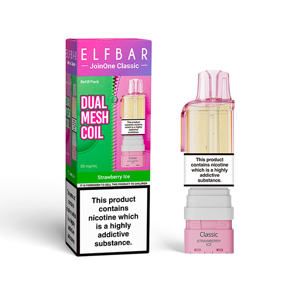 Elfbar Join One 15 Classic nachfüllbarer Pod Strawberry Ice