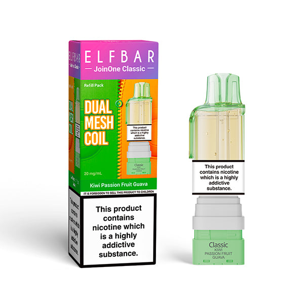 Elfbar Join One 15 Classic nachfüllbarer Pod Kiwi Passion Fruit Guava