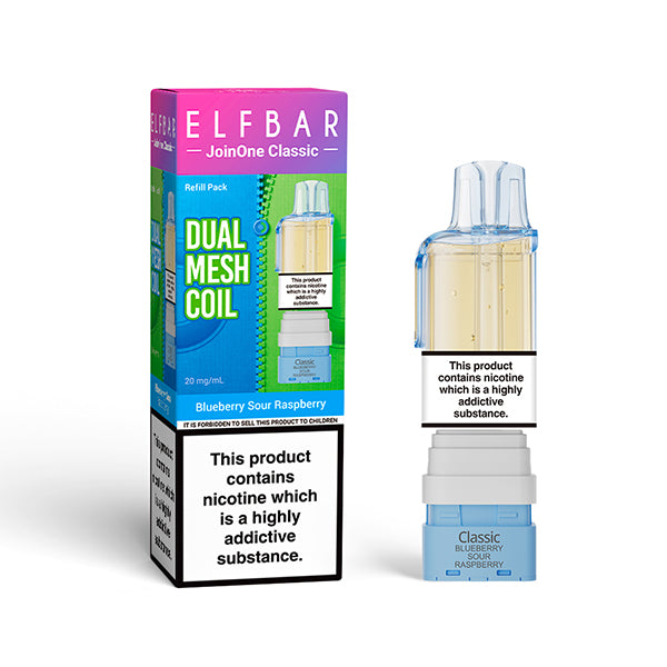 Elfbar Join One 15 Classic nachfüllbarer Pod Blueberry Sour Raspberry