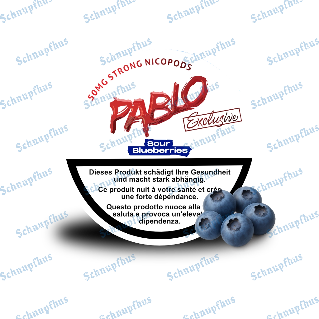 Pablo Exclusive Sour Blueberries
