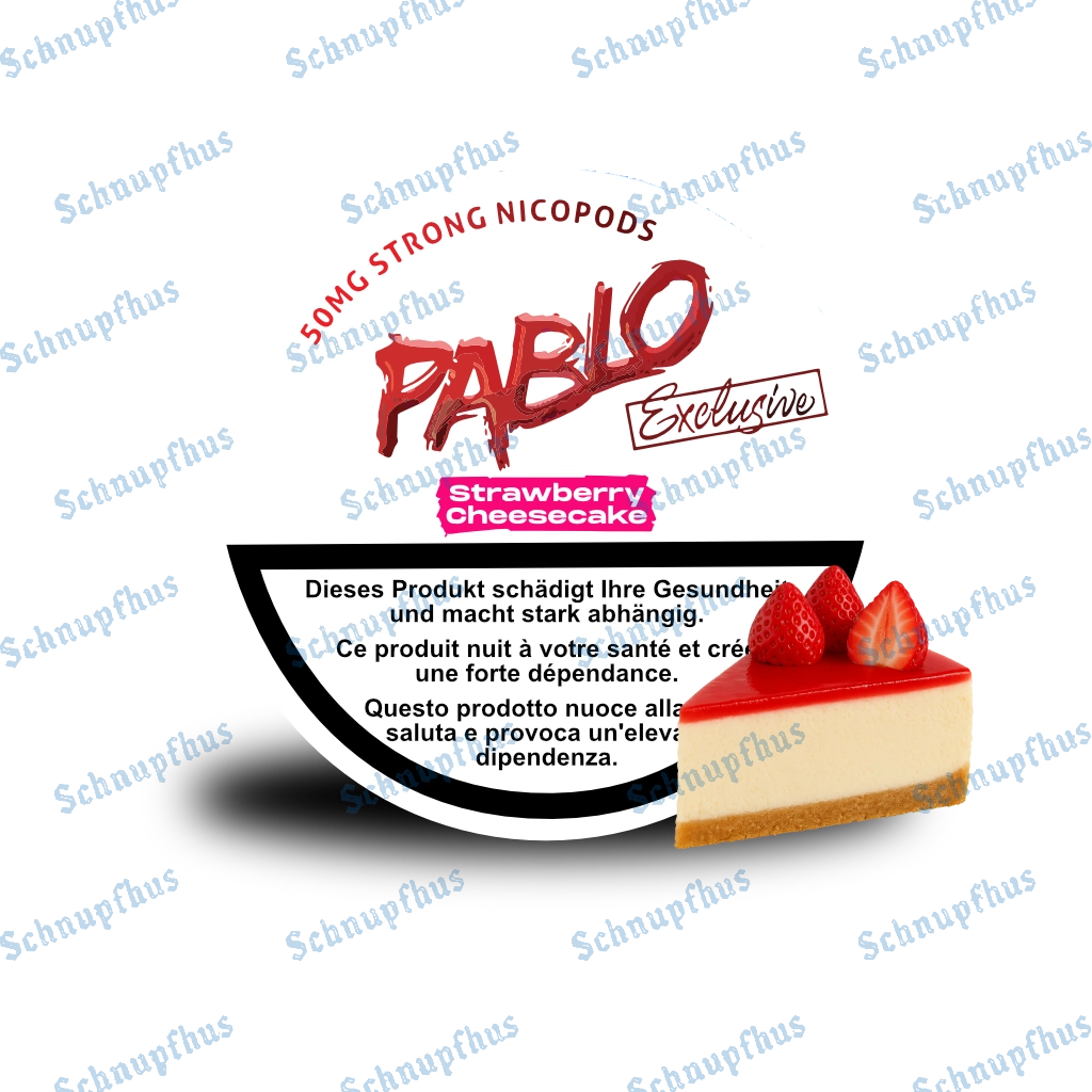 Pablo Exclusive Strawberry Cheesecake