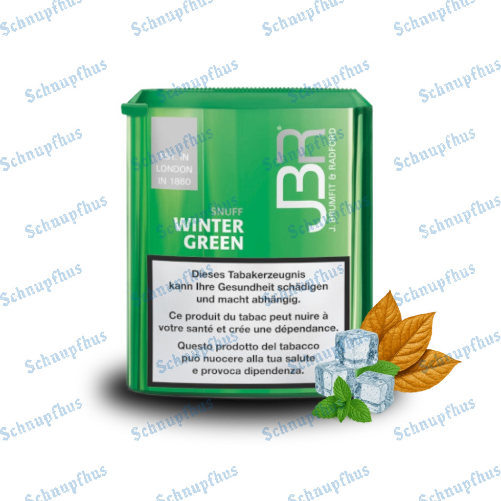 Pöschl JBR Wintergreen Snuff 10g