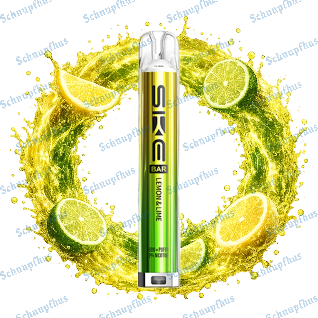SKE Bar 600 20mg Prefilled Pod Kit Lemon & Lime