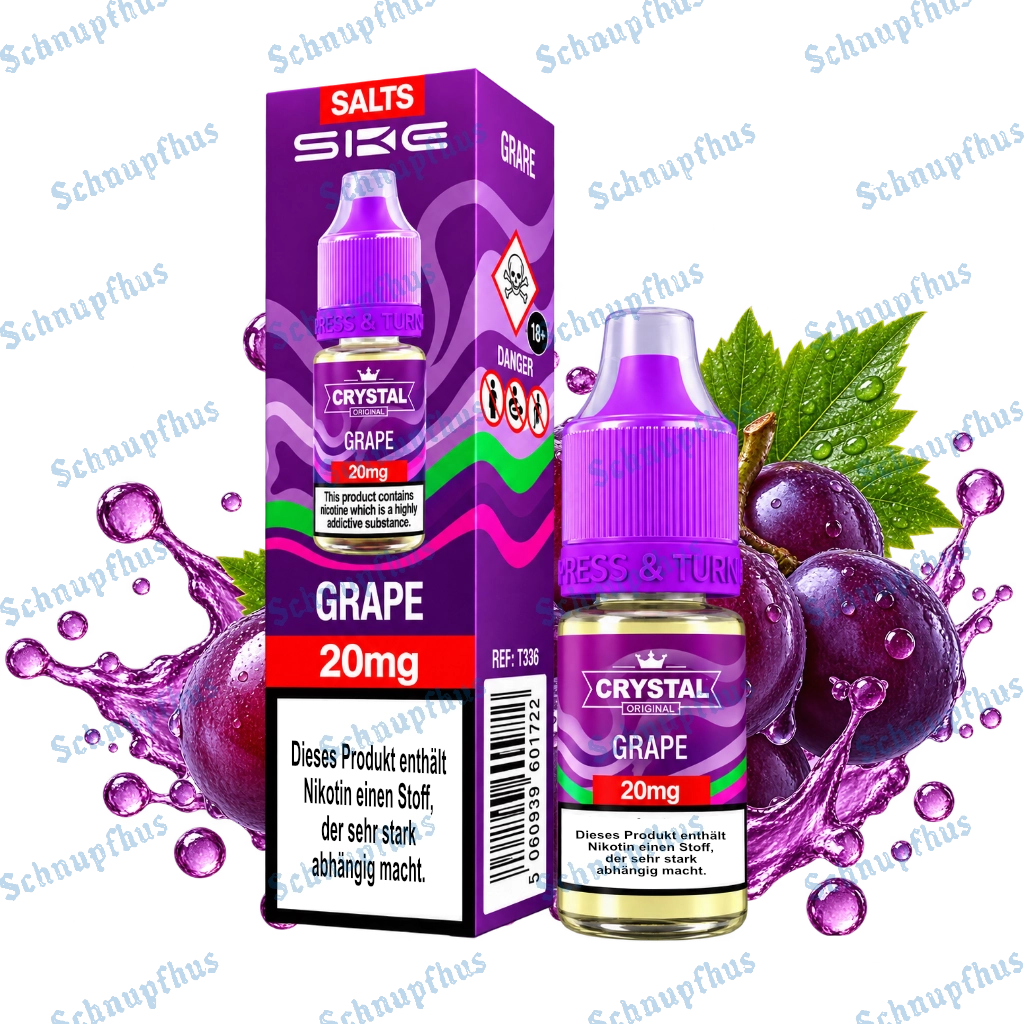 SKE Crystal Original Salts 10ml 20mg V2 Grape