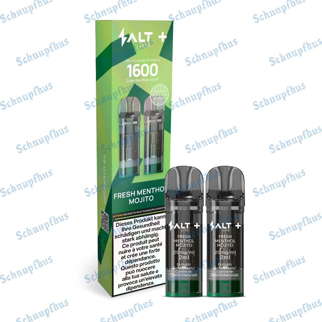 Salt Plus Lite Pods 2er - 20mg/ml | Fresh Menthol Mojito