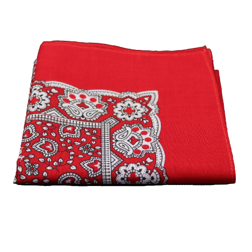 Schnupftuch Toni Rot