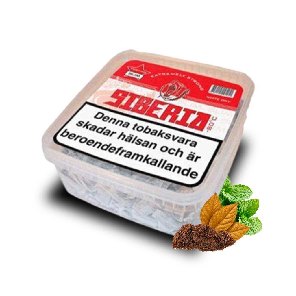 Siberia - Red -80 Degrees (White Dry Portion Slim) 500g Box